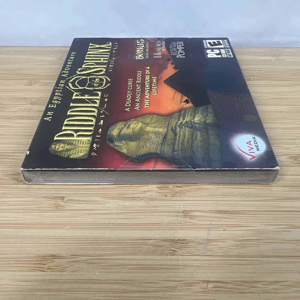 Riddle‎ of the Sphinx: An Egyptian Adventure (PC, 2000). Brand New Sealed!